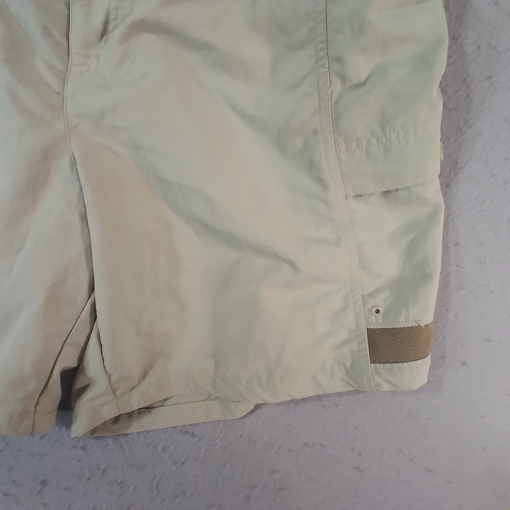 Columbia PFG cargo hiking shorts men's XL extra large tan comfort waist outdoor - Picture 5 of 16